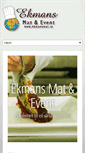 Mobile Screenshot of ekmansmat.se